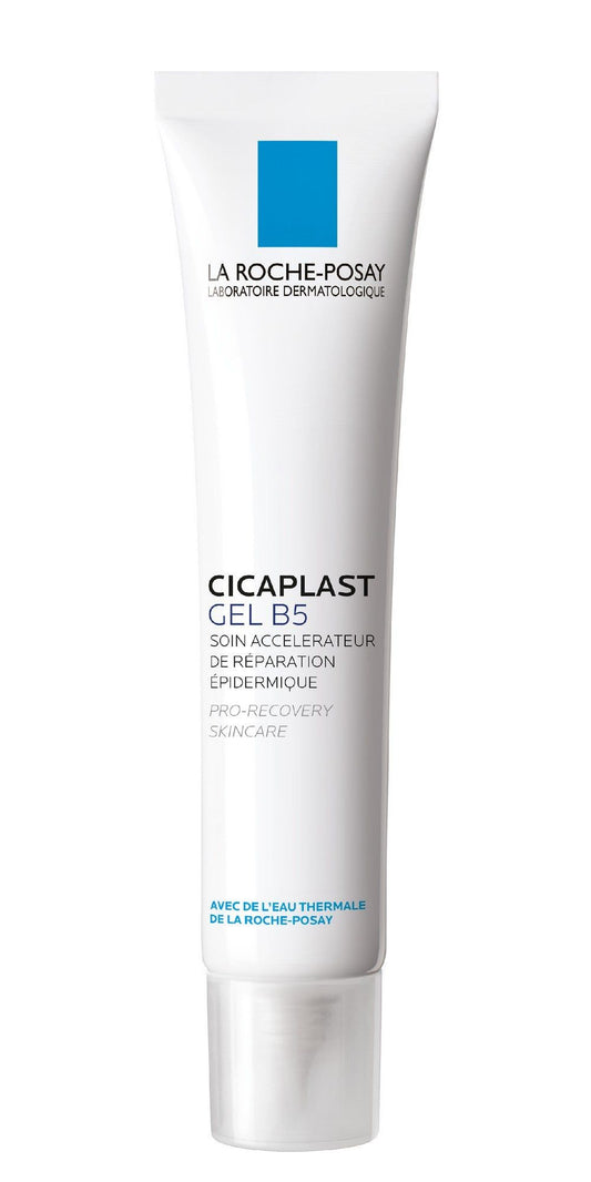 a Roche-Posay Cicaplast Gel B5 Moisturizing Regenerating Gel for Irritated Skin