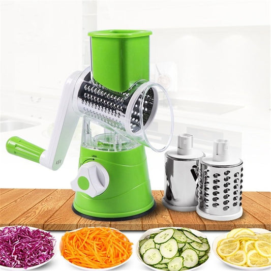 Tabletop Drum Grater – Perfect for Cheese, Nuts, and Vegetable Prep