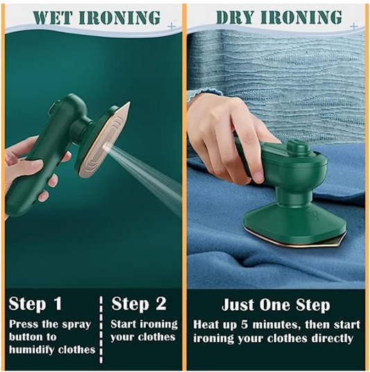 Portable Mini Ironing Machine For Home or Travel