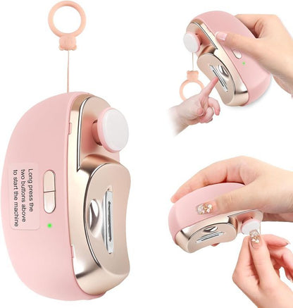 Portable Electric Nail Trimmer – Smart Automatic Nail Care & Grooming Tool